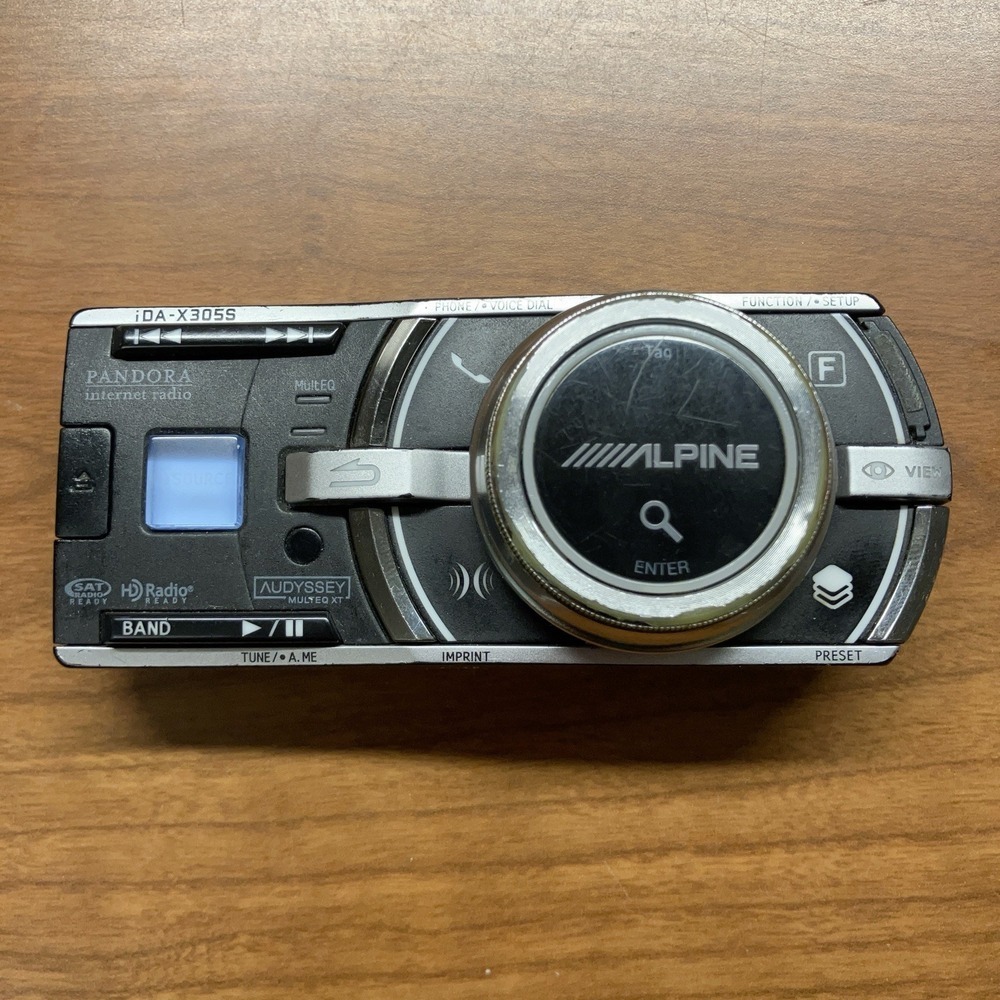 Alpine‎ iDA-x305s Digital Media Car Audio Face Plate ONLY